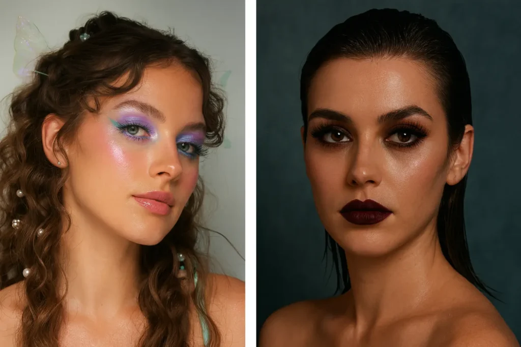 Makijaż wyspa kobiet