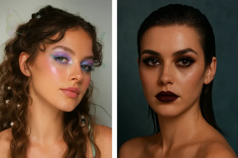 Makijaż wyspa kobiet