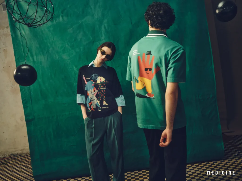 Grafika Polska wyspa kobiet