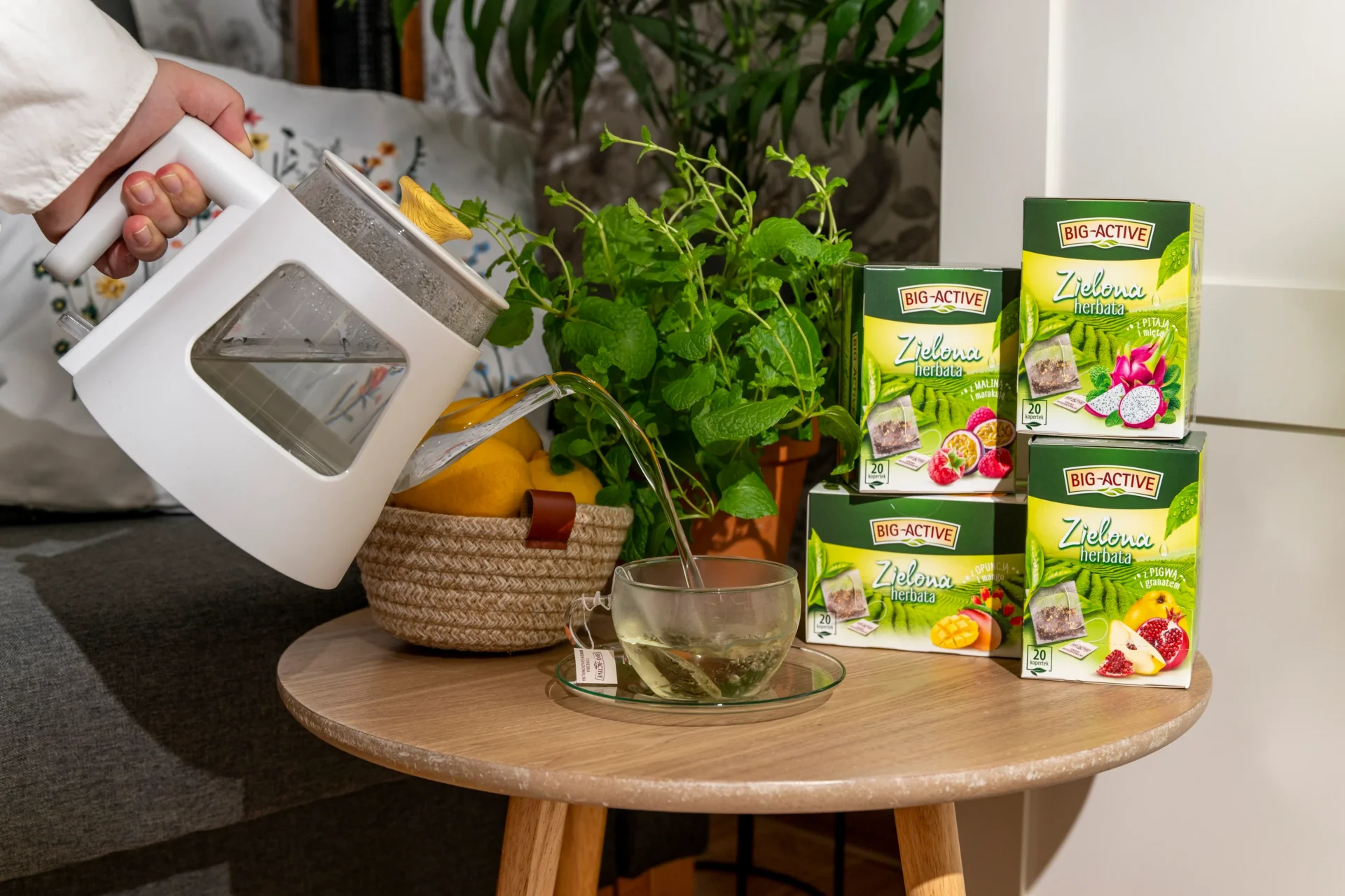 Chwila, która daje energię. Zielone herbaty Big-Active jako codzienny rytuał odnowy i inspiracji