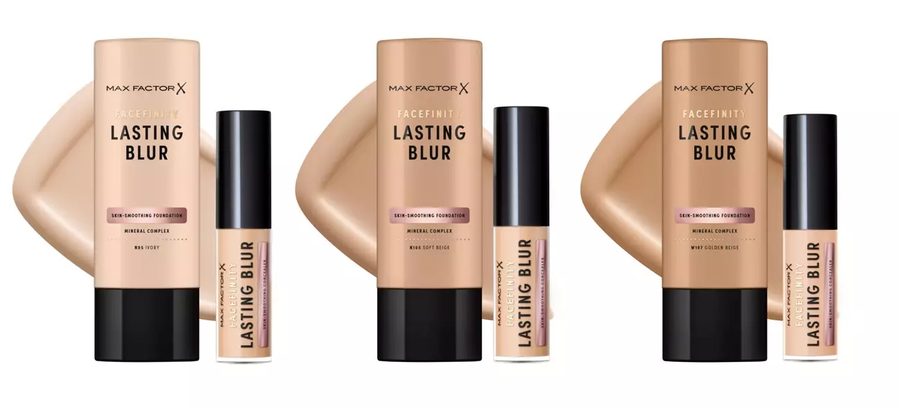 Perfekcyjnie wygładzona skóra przez cały dzień. Facefinity Lasting Blur od Max Factor